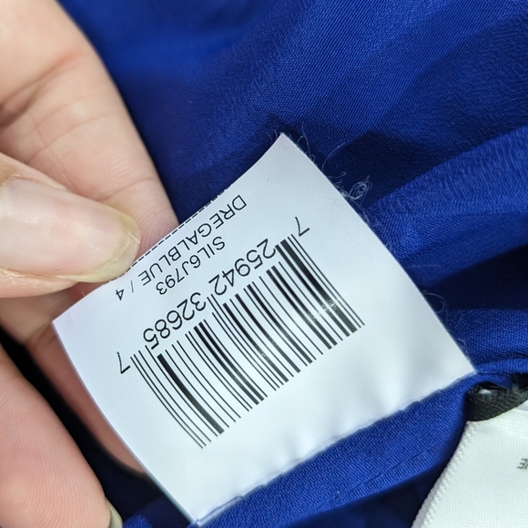 100% Silk High Low Dress - Picture 3 of 4